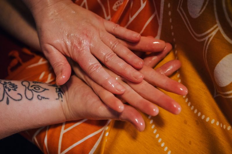 Massage Hände